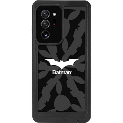 DC Comics Batman Dark Knight Logo Galaxy Note20 Ultra 5G Waterproof Case